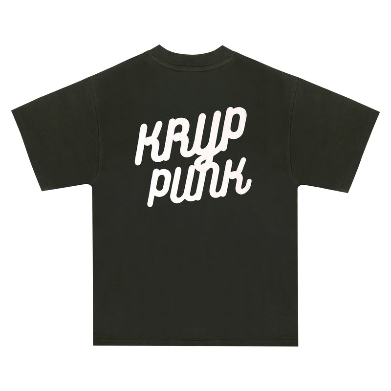 The Kryp Punk Tee- Dark Olive | The Kryp | Streetwear T-shirt by Crepdog Crew