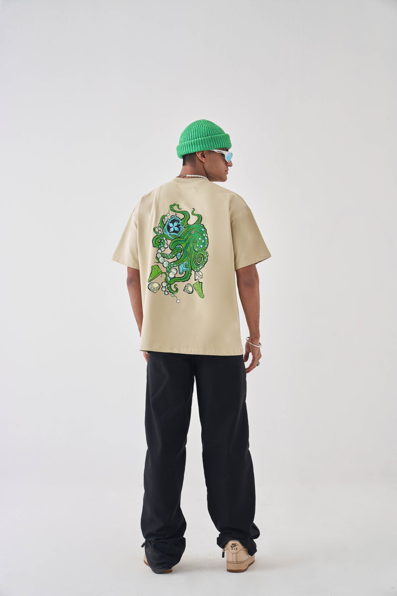 TREASURED TENTACLES | NATTY GARB | Streetwear T-shirt by Crepdog Crew