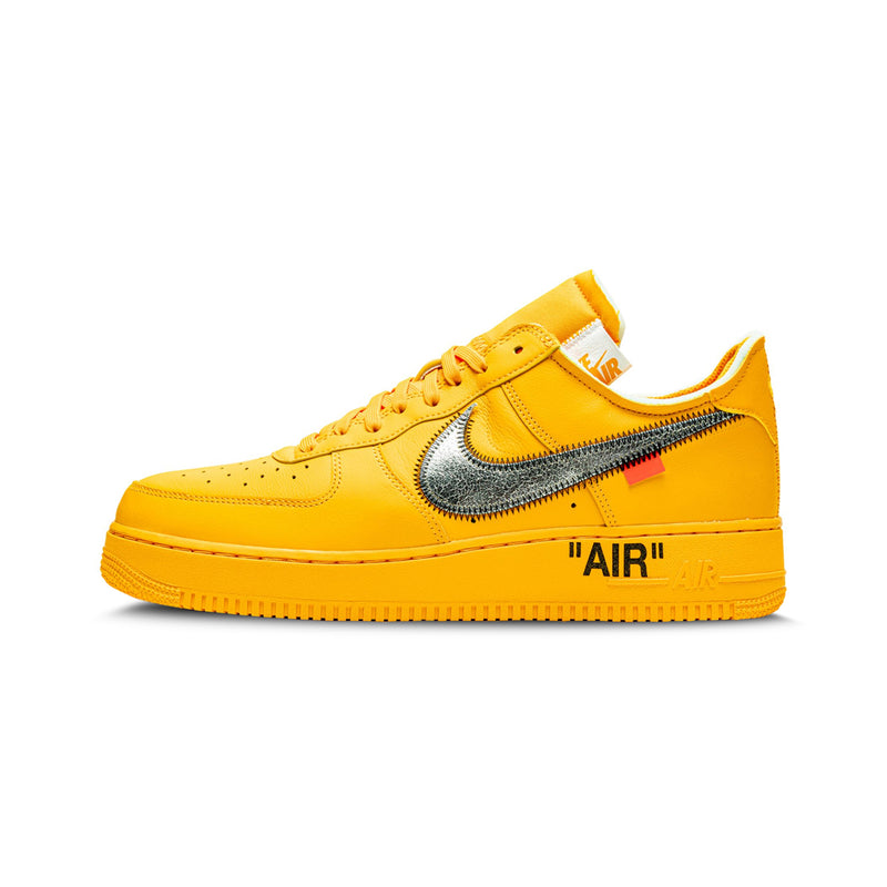 Nike Air Force 1 ow off-White ICA University Gold Signed