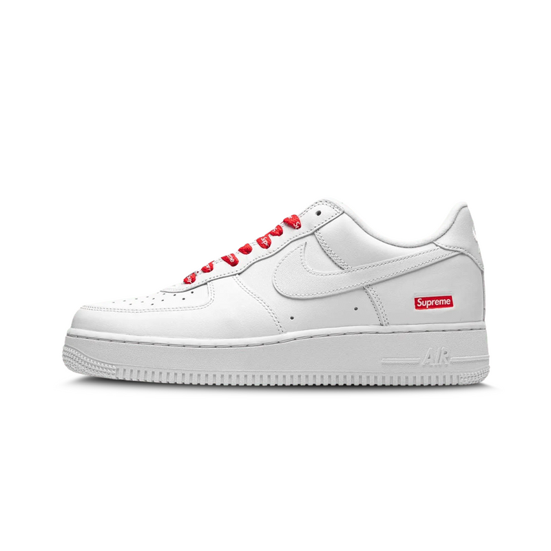 Nike Air Force 1 Low Supreme White | Nike Air Force | Sneaker Shoes by Crepdog Crew