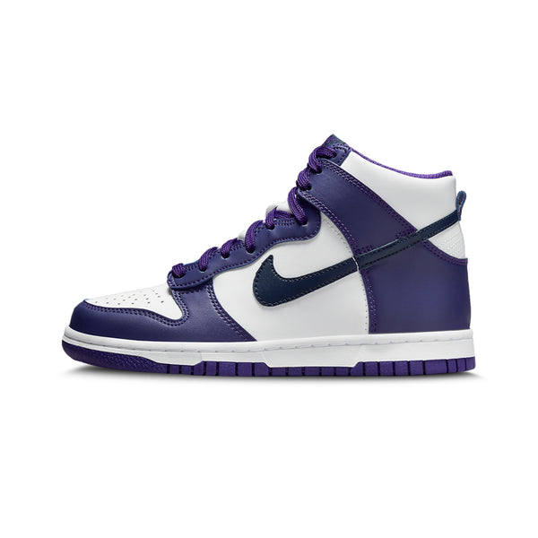 Nike Dunk High Electro Purple Midnght Navy (GS)|dunkhigh