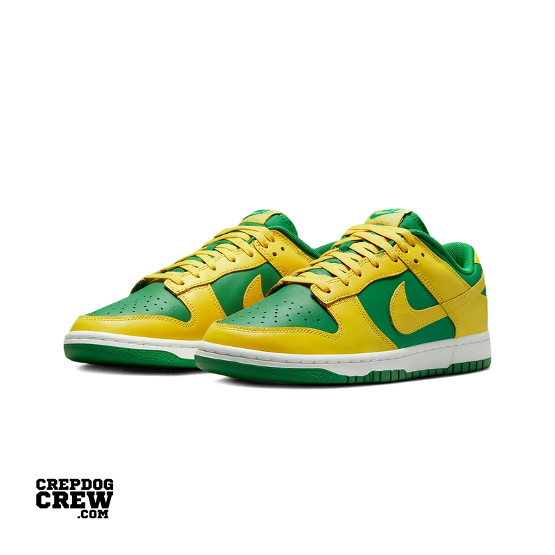Nike Dunk Low Retro Reverse Brazil | Nike Dunk | Sneaker Shoes by Crepdog Crew