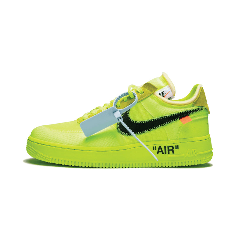 Nike Air Force 1 Low Off-White Volt | Nike Air Force | Sneaker Shoes by Crepdog Crew