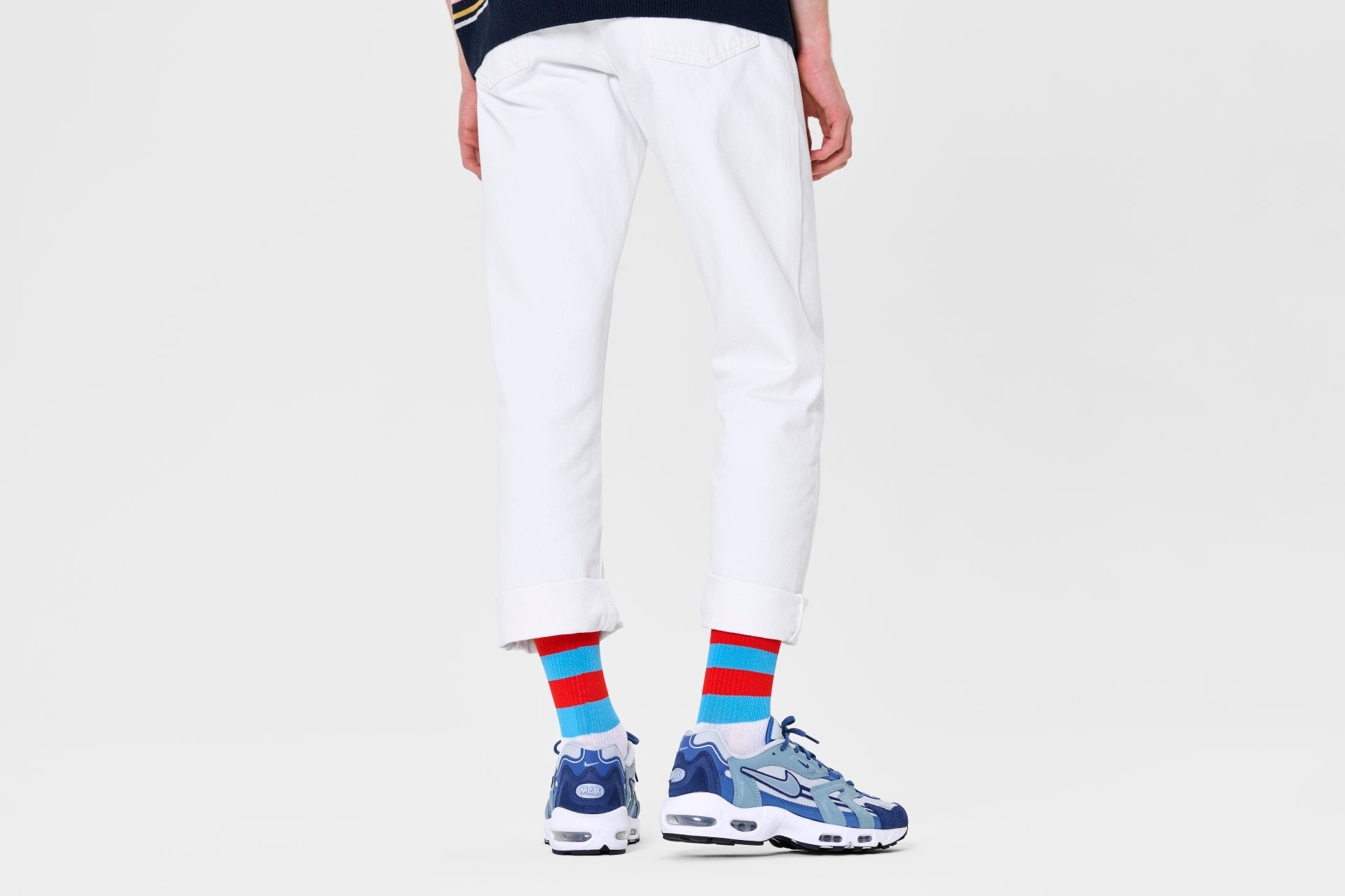 Happy Socks Stripe It 3/4 Crew Sock