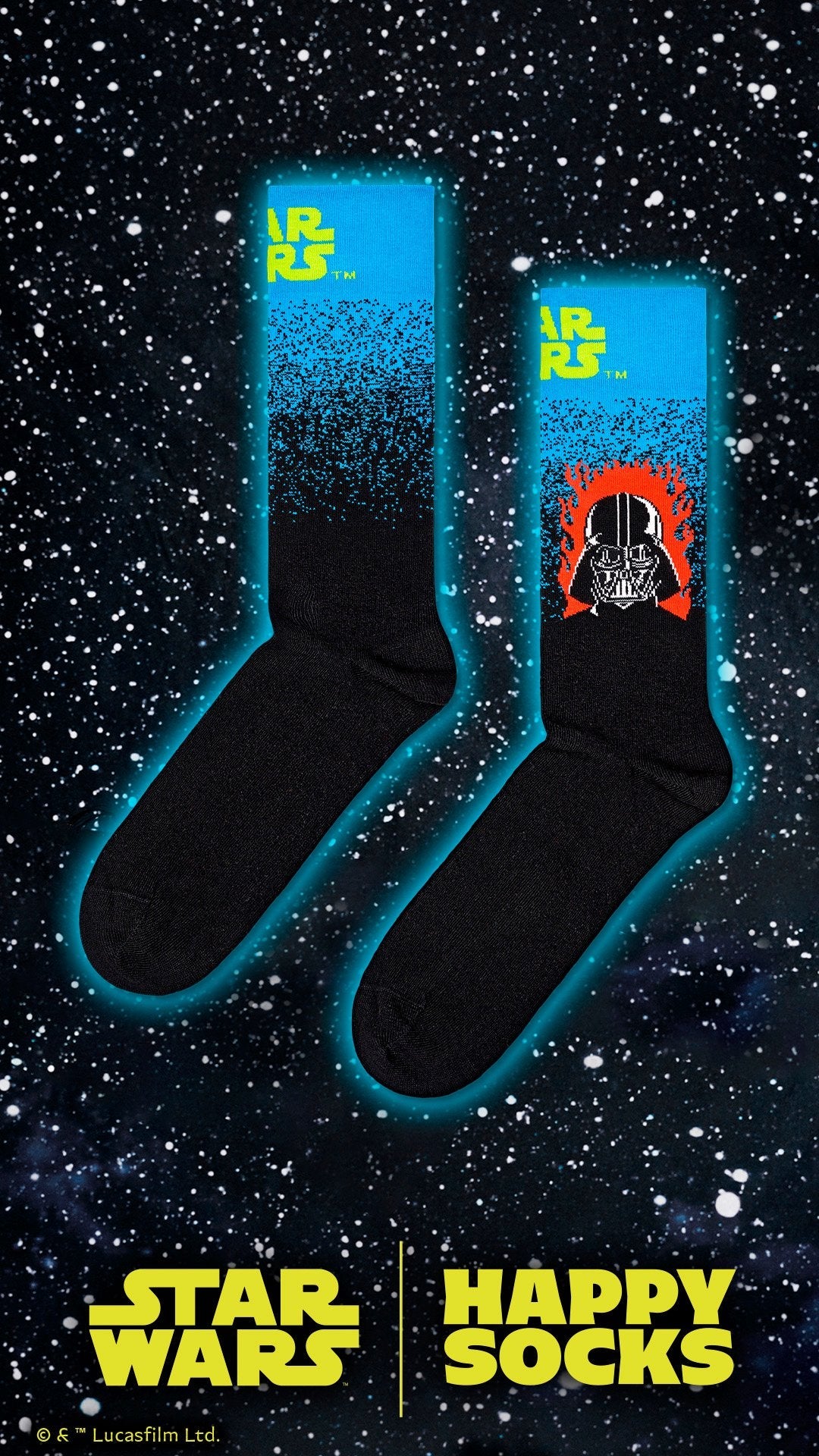 Happy Socks Star Wars™ Darth Vader Sock