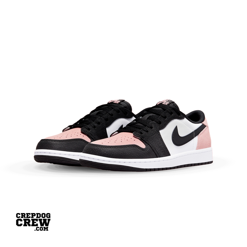 Jordan 1 Low OG Bleached Coral | Nike Air Jordan | Sneaker Shoes by Crepdog Crew