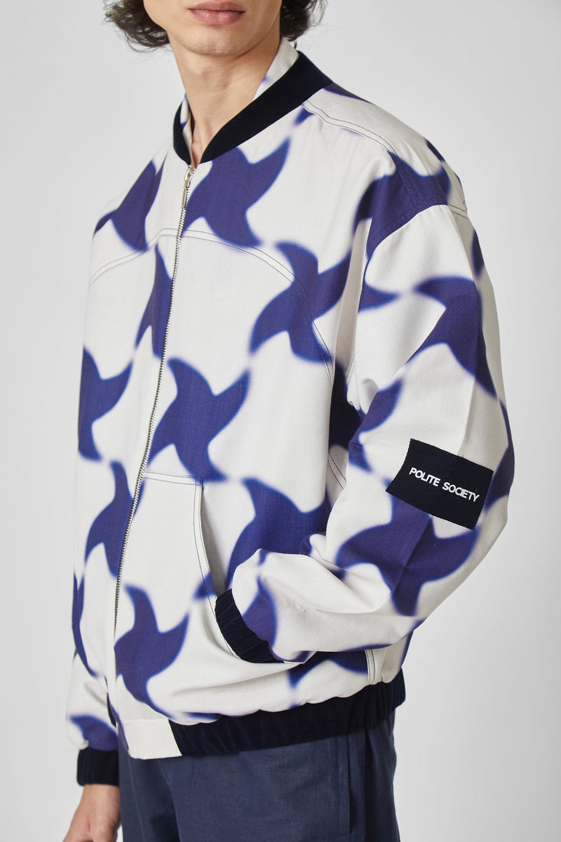 SHURIKEN BOMBER JACKET | Polite Society | Streetwear Jacket by Crepdog Crew