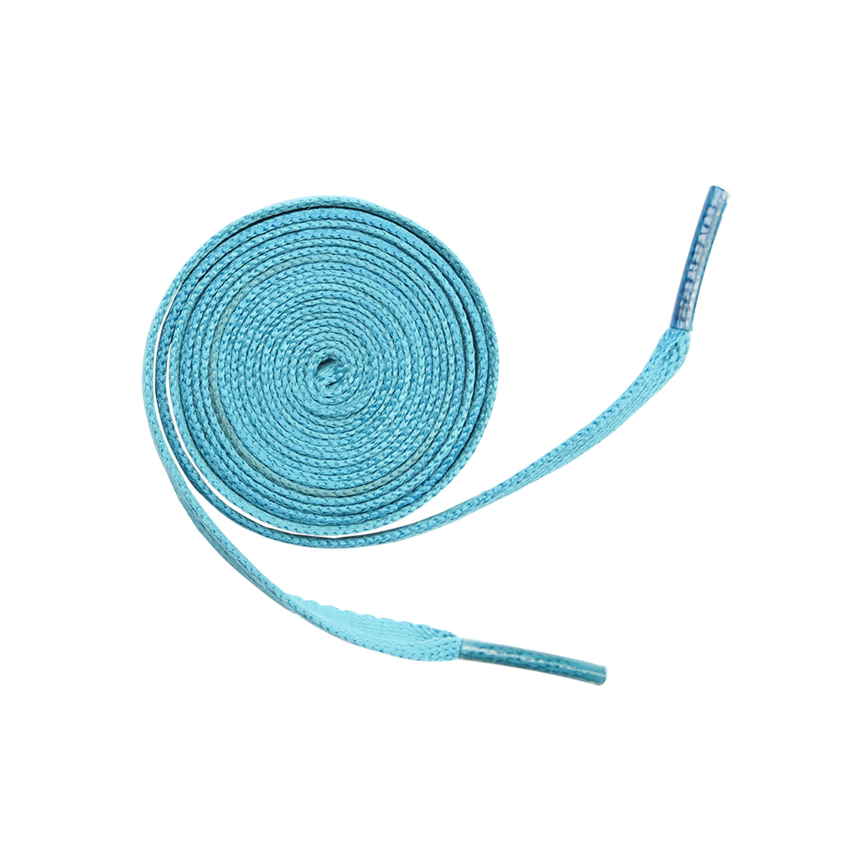 PACK OF 5 FLAT LACES ( CYAN/N.ORANGE/PUNCH PINK/ WHITE/ BLUE AND WHITE BLEND)