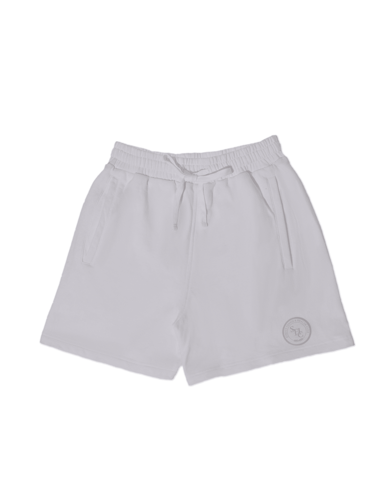 TENNIS WHITES SWEAT SHORTS | STRUCT | Streetwear Shorts by Crepdog Crew