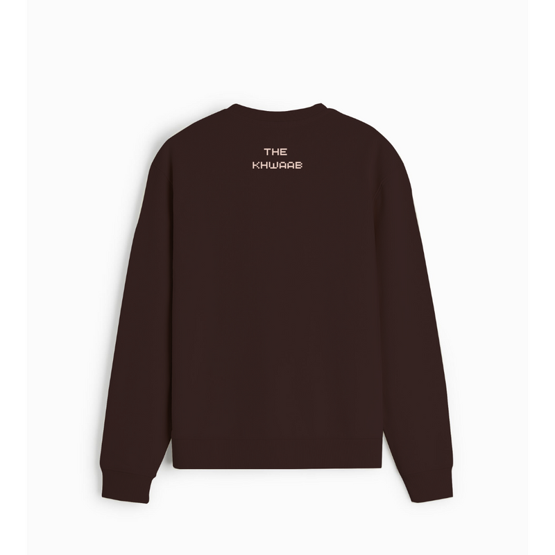 Thoughts Matter Sweatshirt | The Khwaab | Streetwear Sweatshirt Hoodies by Crepdog Crew