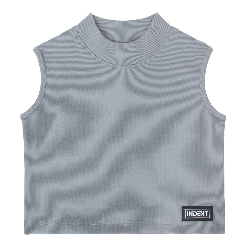 Chic Crop - Grey | INDENT | Streetwear T-shirt by Crepdog Crew