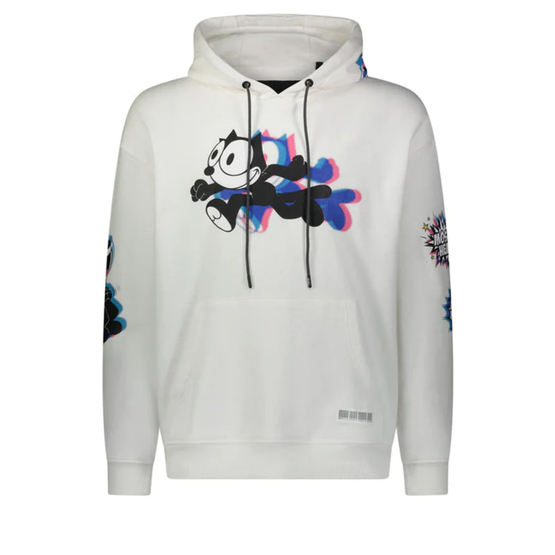 Blurry Felix Hoodie | Mostly Heard Rarely Seen | Streetwear Sweatshirt Hoodies by Crepdog Crew
