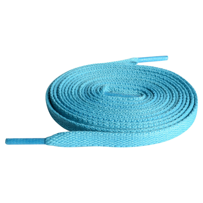 Pack of 2 Flat Laces ( UNC blue, Peach) | Essential Extras | Streetwear Laces by Crepdog Crew