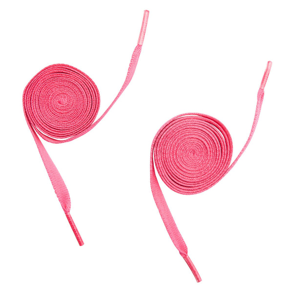 Flat Laces Pack of 5 ( UNC, Soft Pink,Peach,Punch pink, n.orange)|