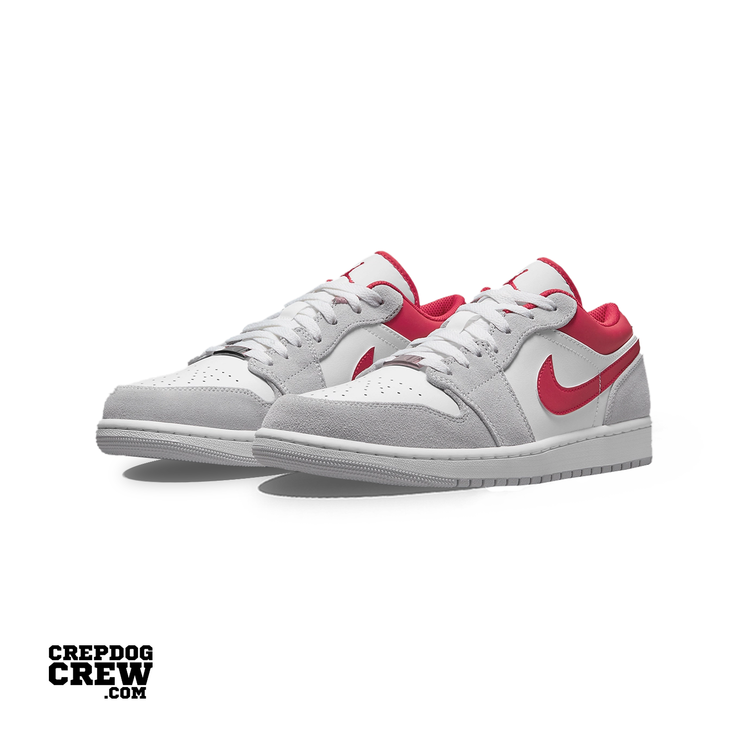 Jordan 1 Low SE Light Smoke Grey Gym Red