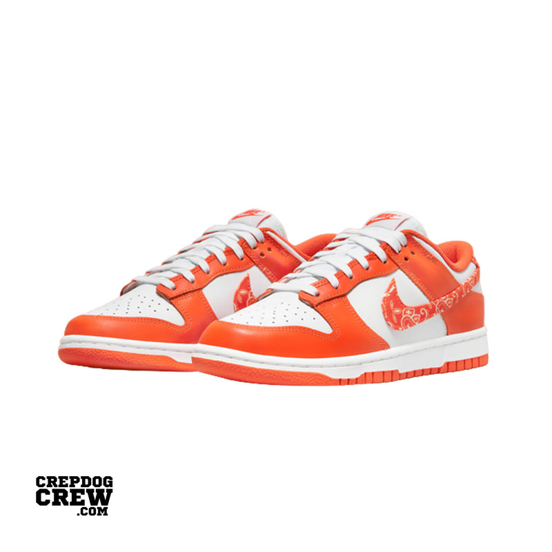 Nike Dunk Low Essential Paisley Pack Orange (W) | Nike Dunk | Sneaker Shoes by Crepdog Crew