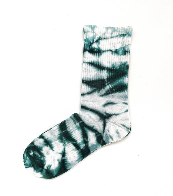 Tye Dye Socks Turbo Green|CDC Street