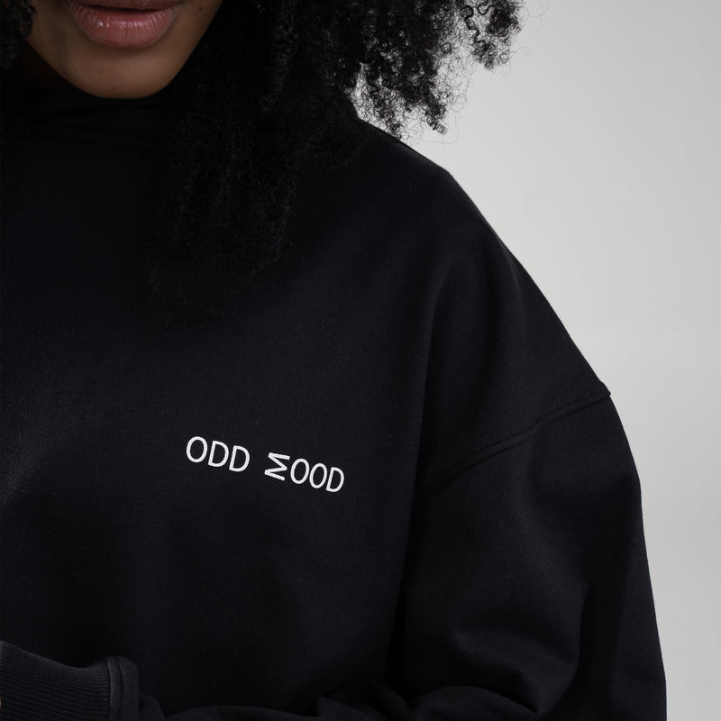 Satin Patch Hoodie | Odd Mood | Streetwear Sweatshirt Hoodies by Crepdog Crew