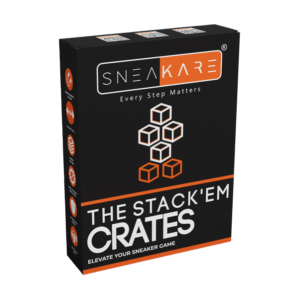 Stack'Em Sneaker Crates | Shoe Crates (Side Drop)|Crates