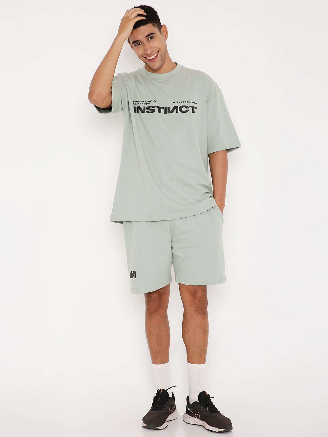 Green Oversized T-shirts 