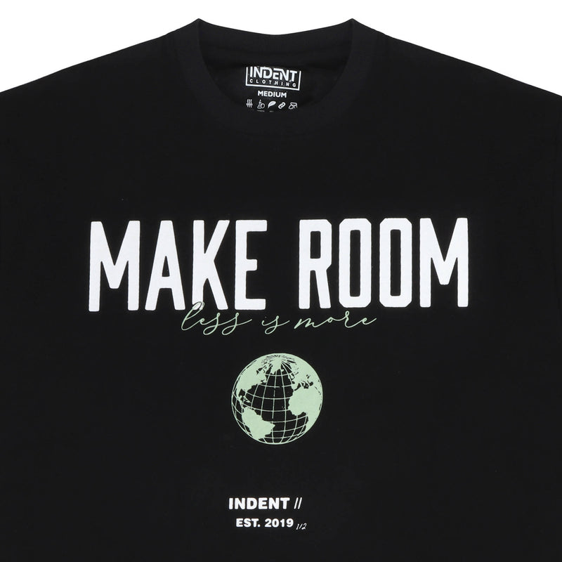 "Make Room" T- shirt - Catastrophic Black | INDENT | Streetwear T-shirt by Crepdog Crew